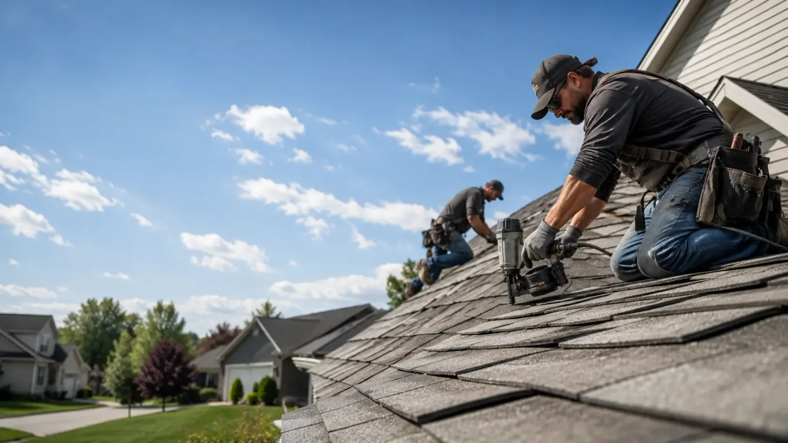 Storm Damage Roof Repair in Denham Springs, LA near me